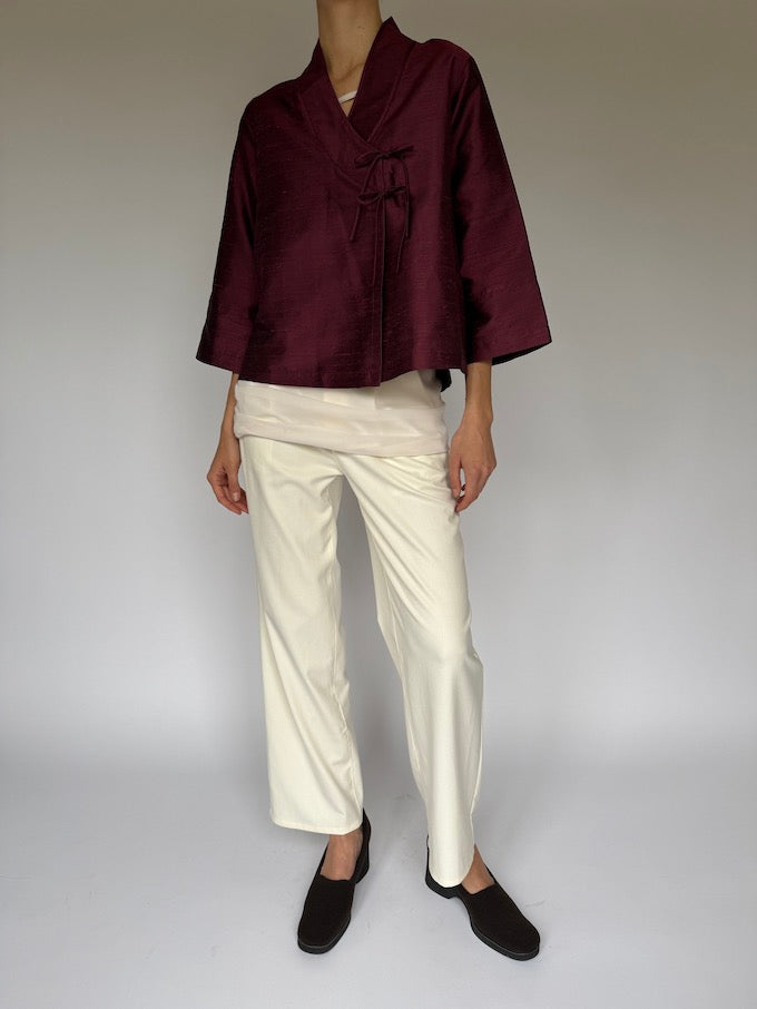Vintage Wrap Style Kimono Top 6047