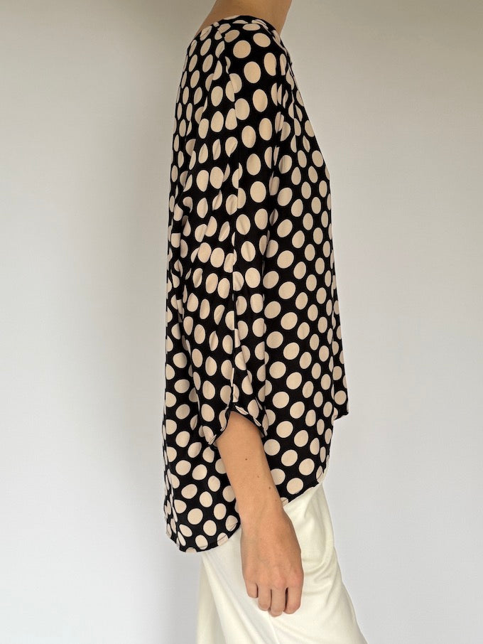 Vintage polka dot top 6044