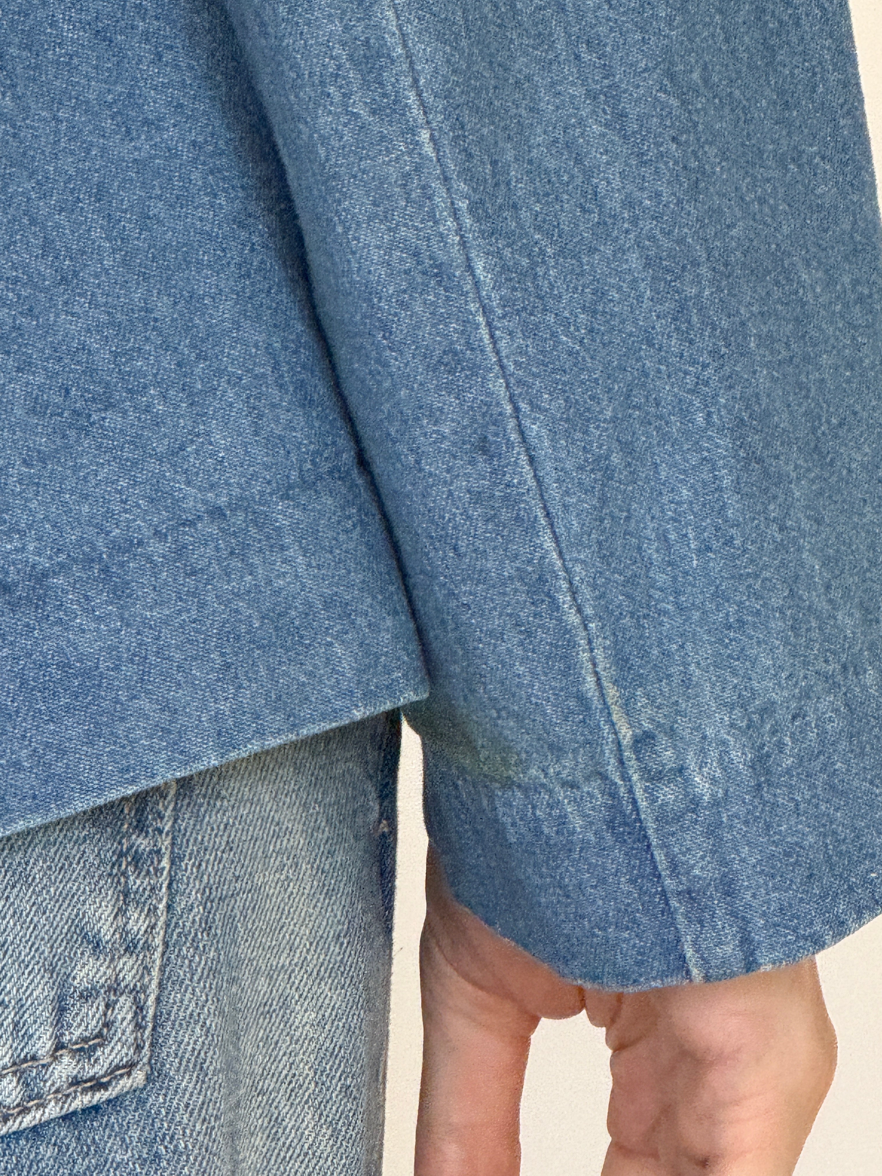 Vintage Denim Blazer Blue 7331