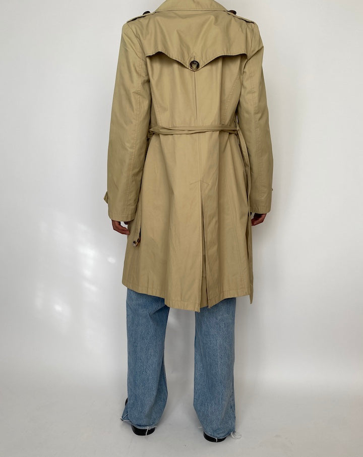 VINTAGE BEIGE MICHAEL KORS TRENCH COAT 2177