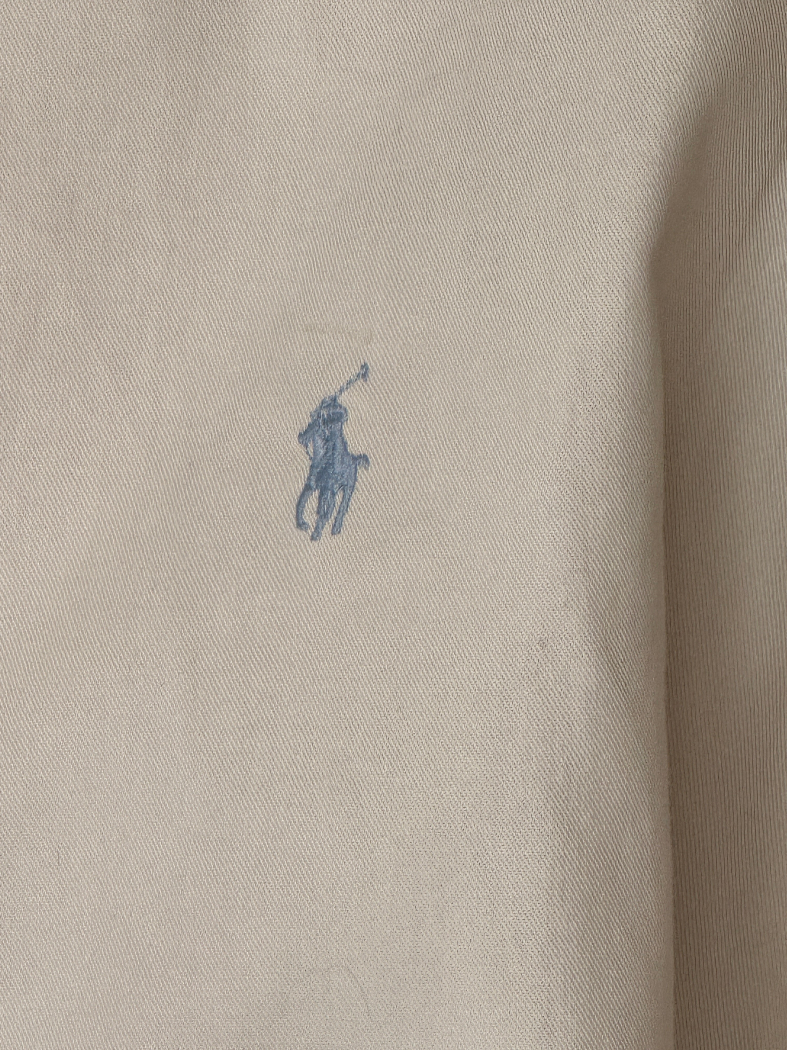 Vintage Ralph Lauren shirt white front view logo detail