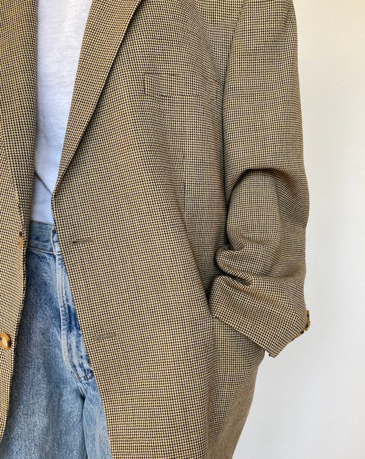 VINTAGE WOOL BLAZER 15811