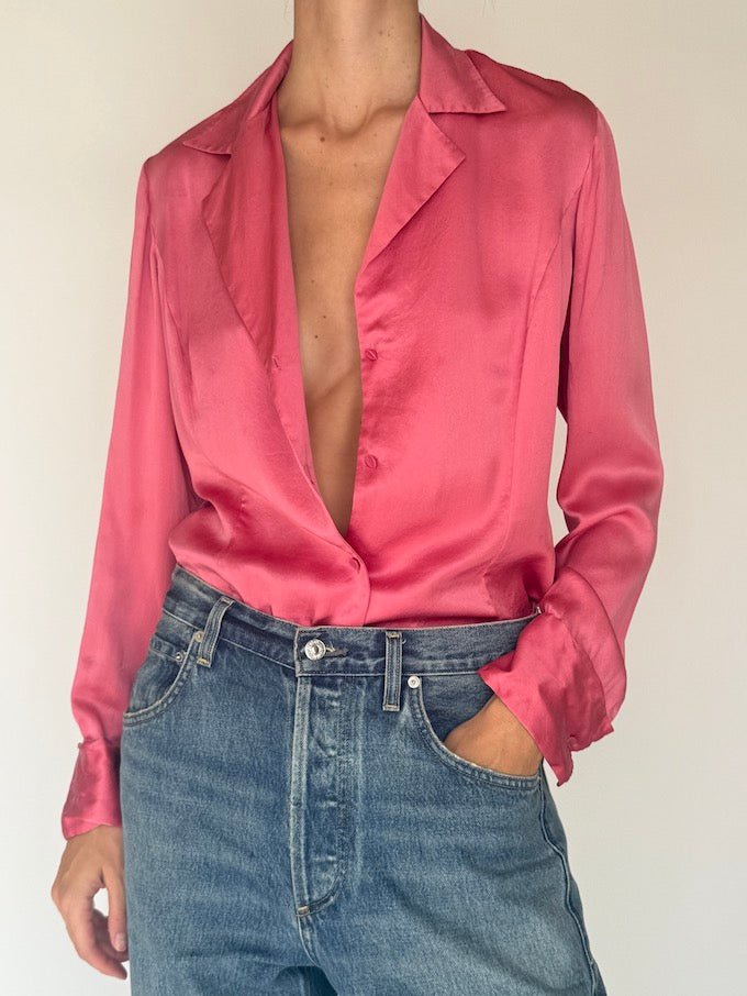 Vintage Blouse Pink 5879