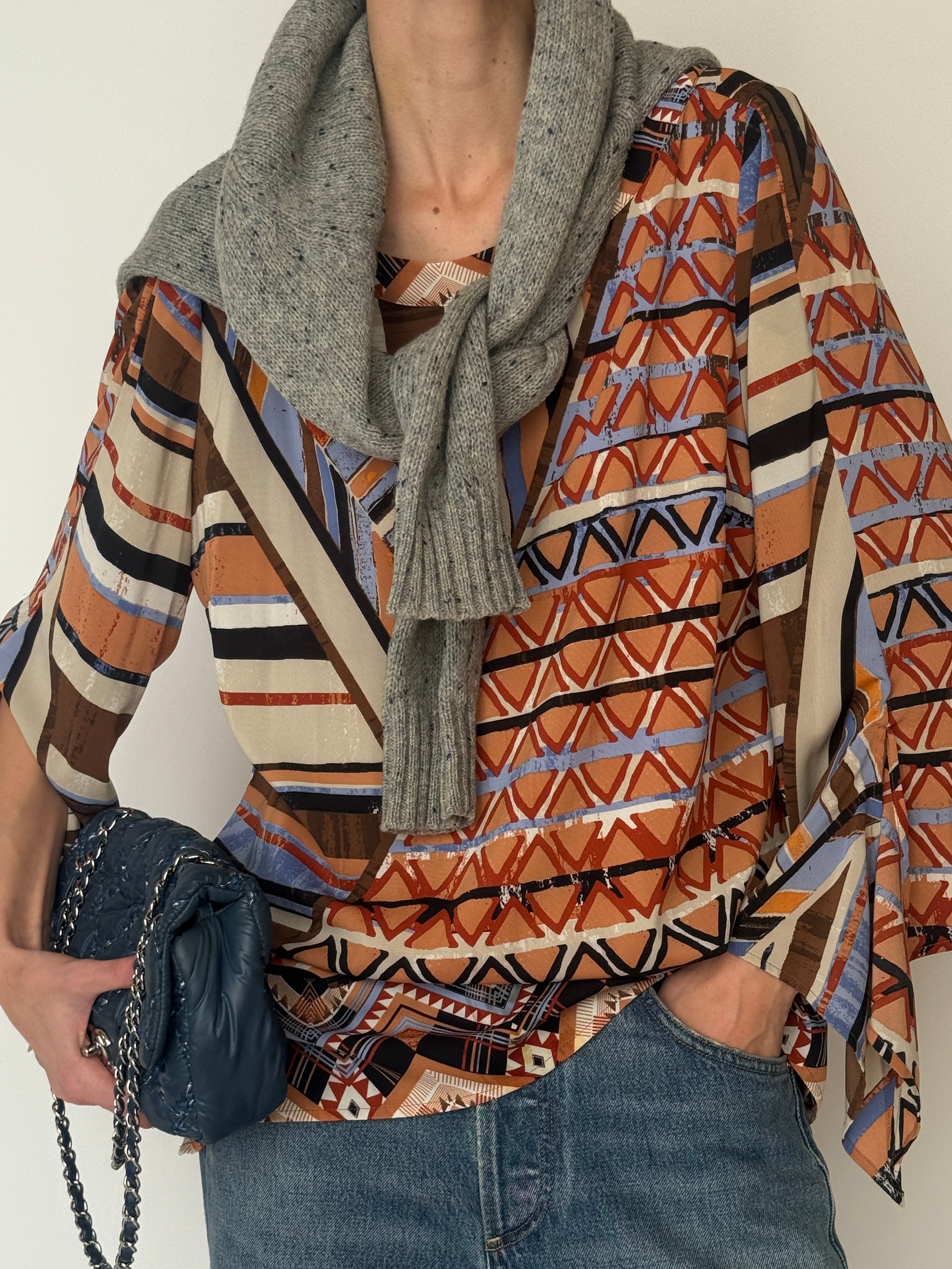 Vintage Boho Inspired Top 6040