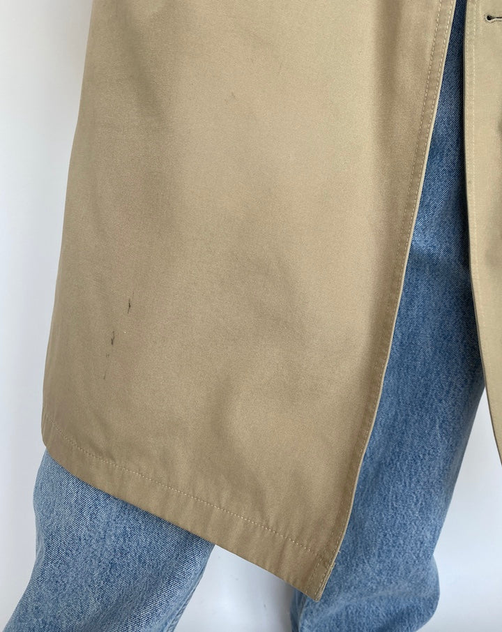 VINTAGE BEIGE TRENCH COAT 3377
