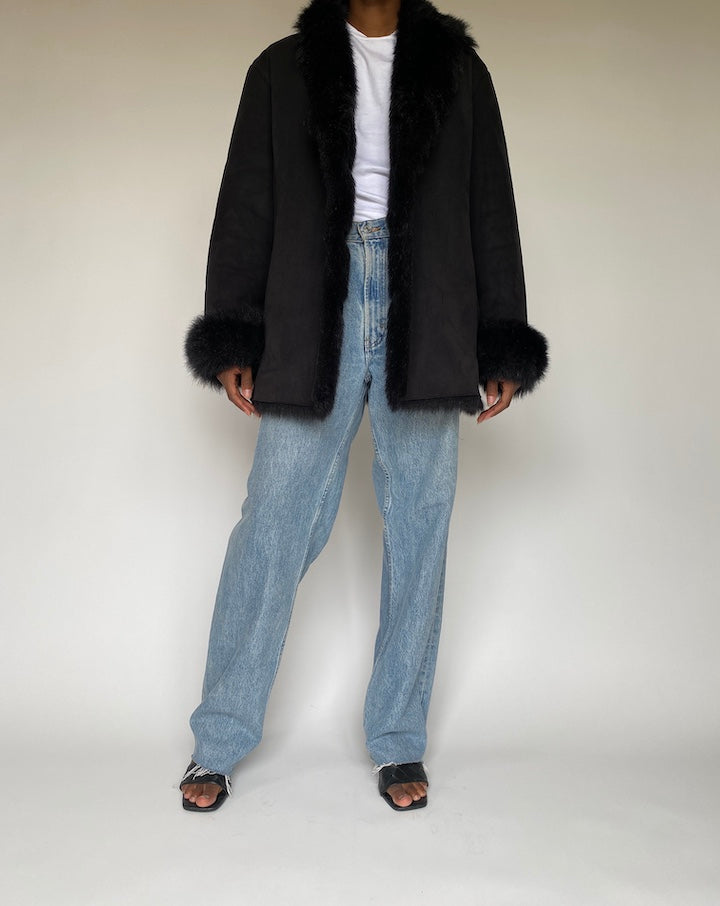 VINTAGE BLACK JACKET 3078