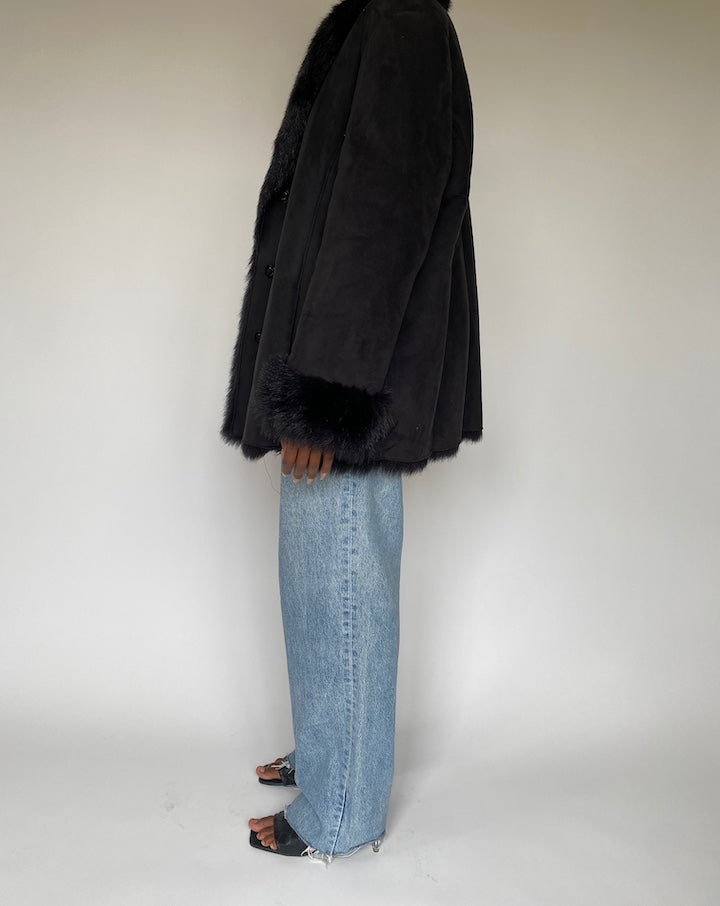 VINTAGE BLACK JACKET 3078