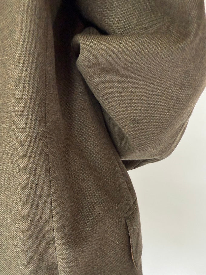 Vintage Brown Double-Breasted Blazer 4448