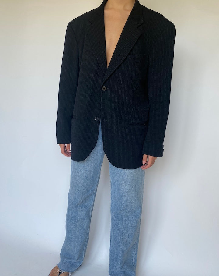 VINTAGE BLACK KENZO BLAZER 3410