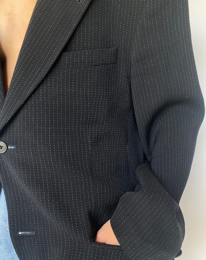 VINTAGE BLACK KENZO BLAZER 3410