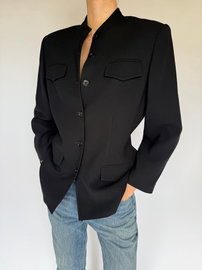 Vintage Blazer Black 6012