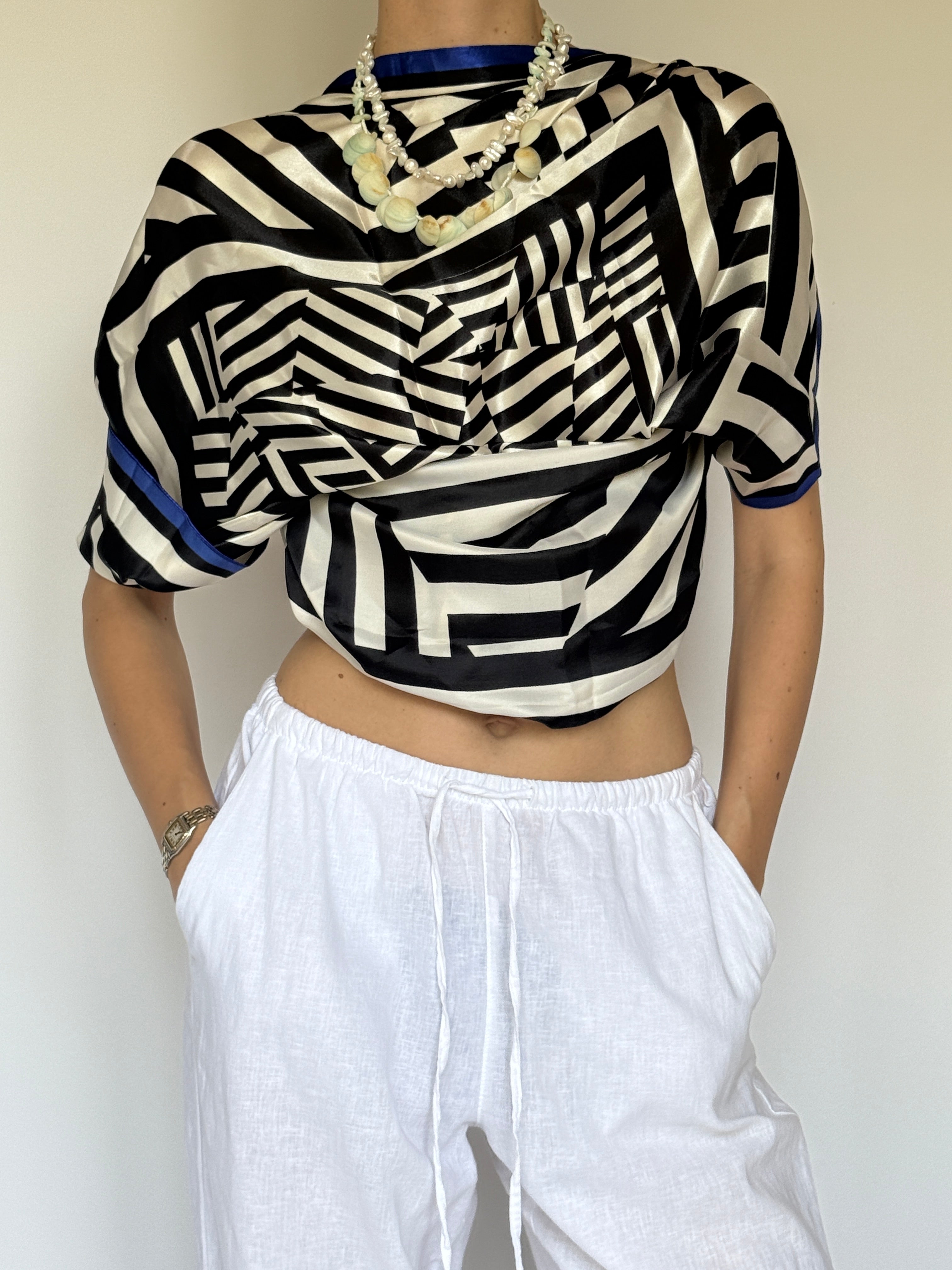 Vintage beach sarong 6286