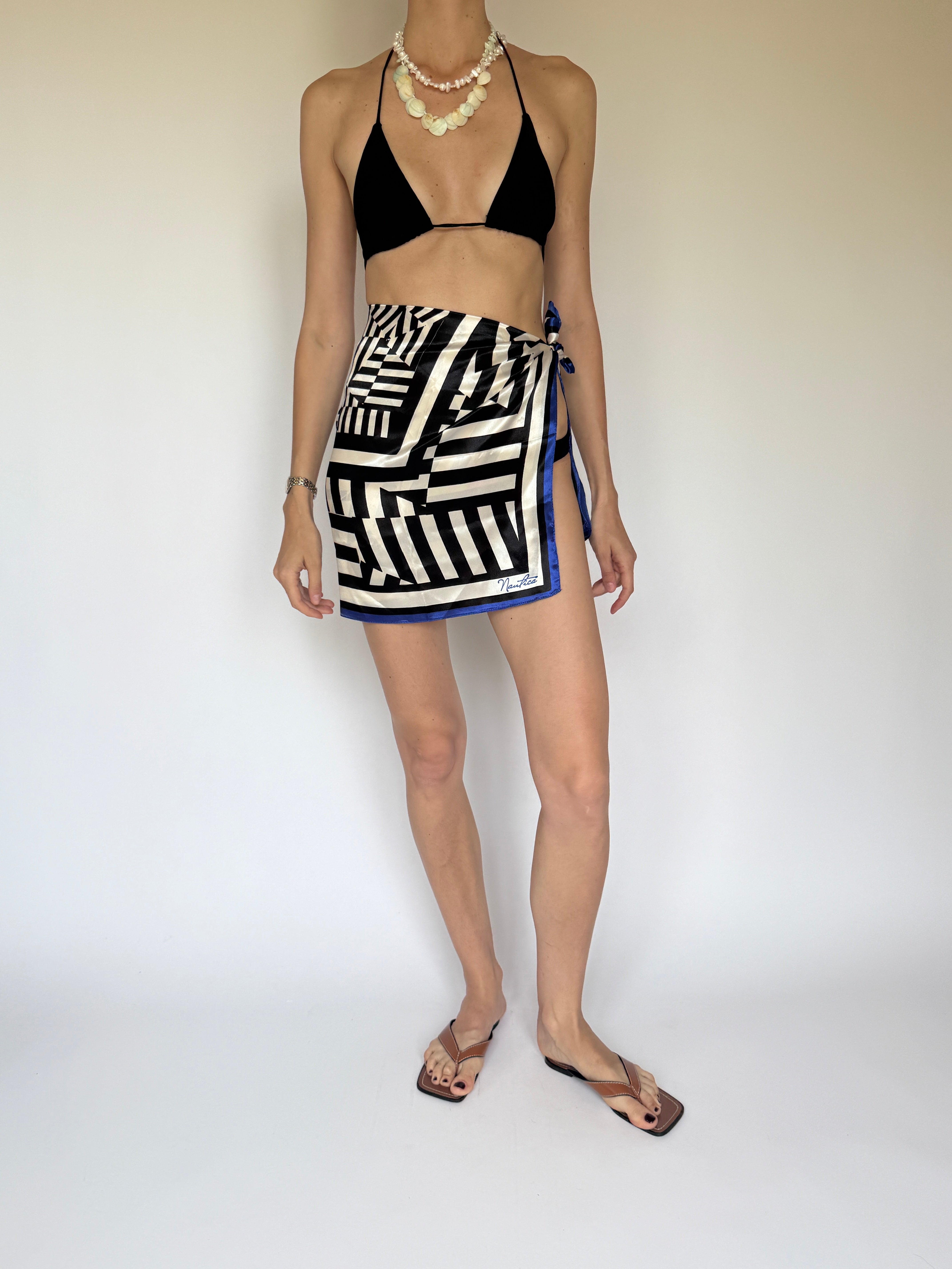Vintage beach sarong 6286
