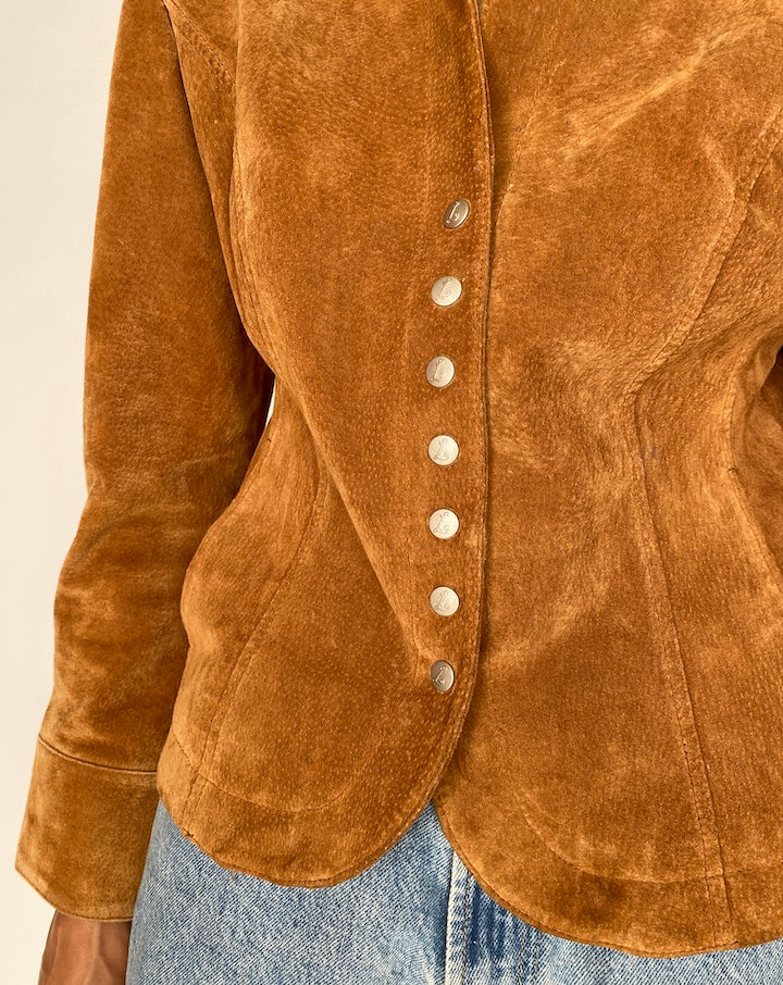 VINTAGE SUEDE LEATHER JACKET 2920
