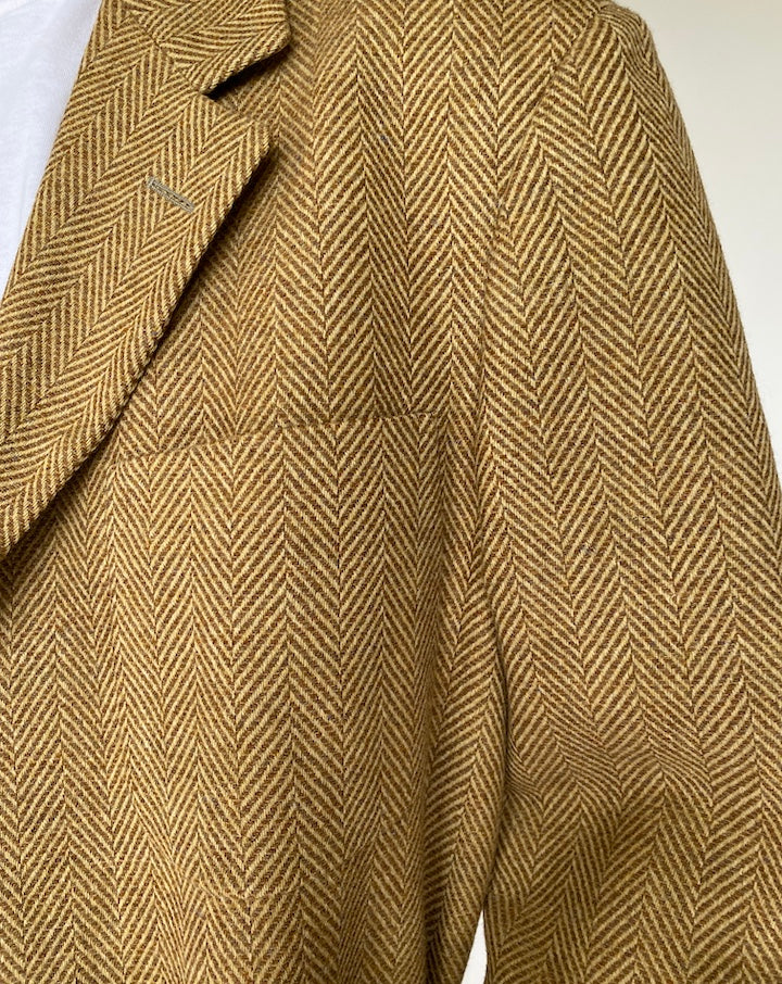 VINTAGE OVERSIZED BEIGE BLAZER 3856