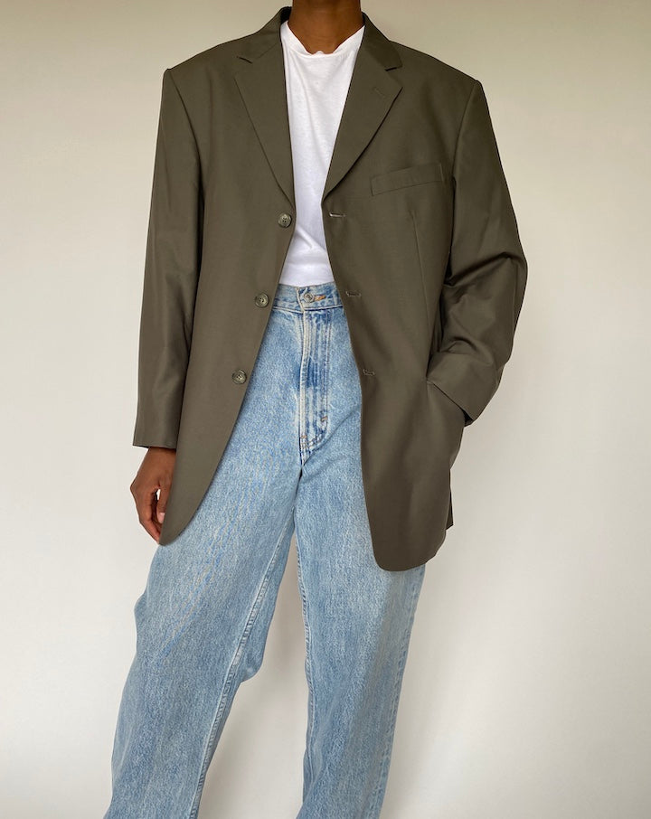 VINTAGE SINGLE-BREASTED BLAZER 3859