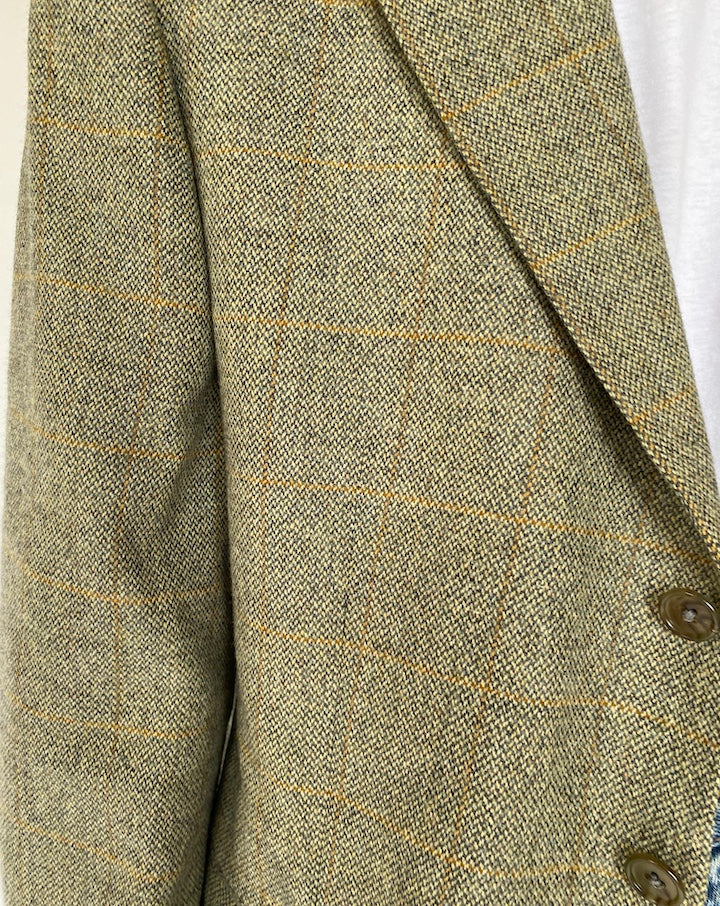 VINTAGE CHECKED BLAZER 3862