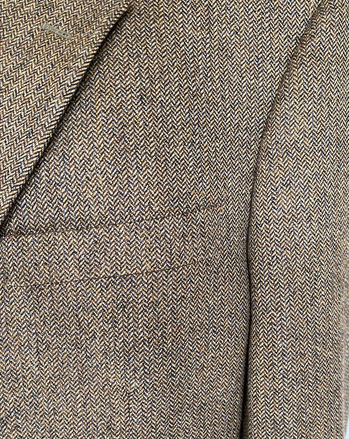 VINTAGE SINGLE-BREASTED BEIGE BLAZER 3863