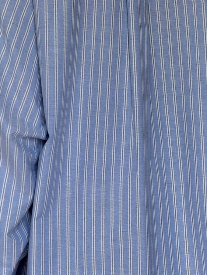 Vintage striped shirt blue 6305
