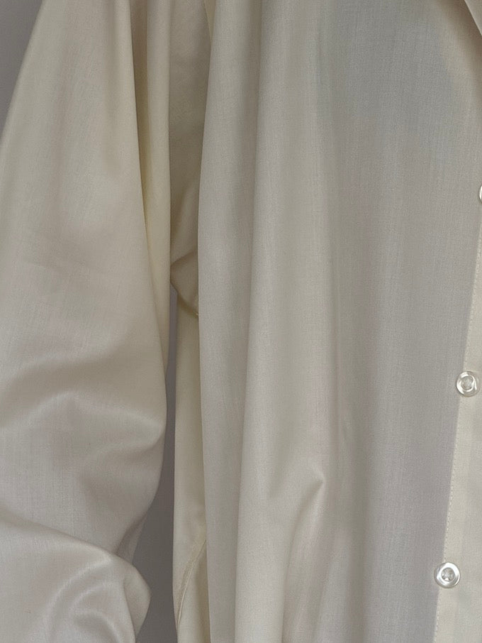 Vintage oversized shirt cream