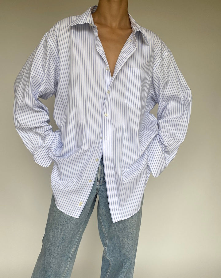 VINTAGE STRIPED COTTON SHIRT 1034