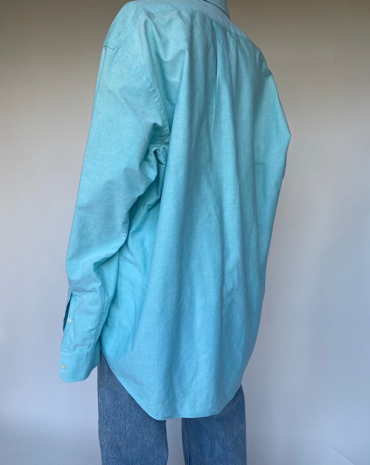 VINTAGE LONG SLEEVE OVERSIZED RALPH LAUREN SHIRT 3468