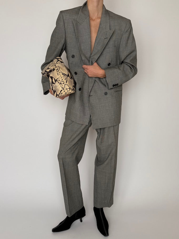 Vintage Grey Suit Set 6633