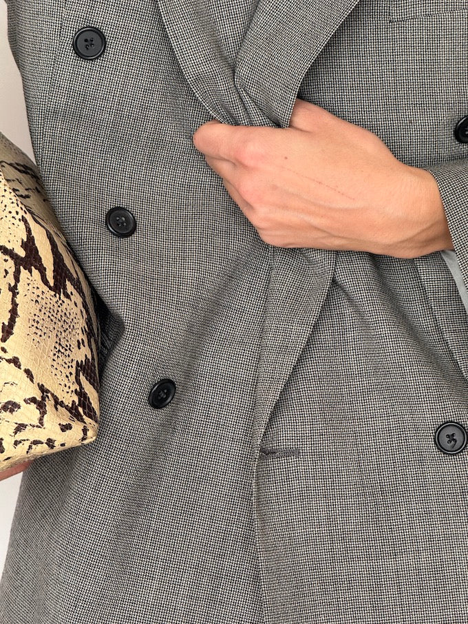 Vintage Grey Suit Set 6633