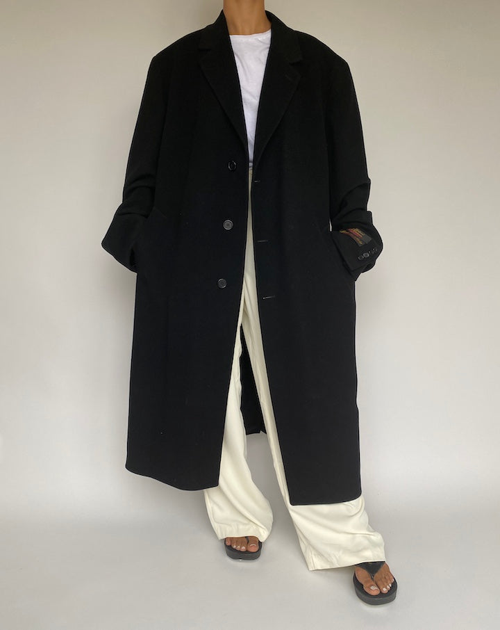 VINTAGE BEAUTIFUL CASHMERE/WOOL COAT 1047