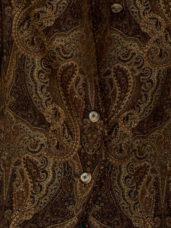 Vintage Paisley Tapestry Blazer 6638