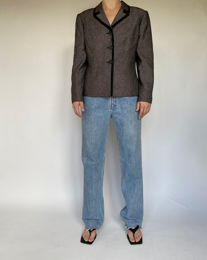 VINTAGE FITTED BLAZER 1603