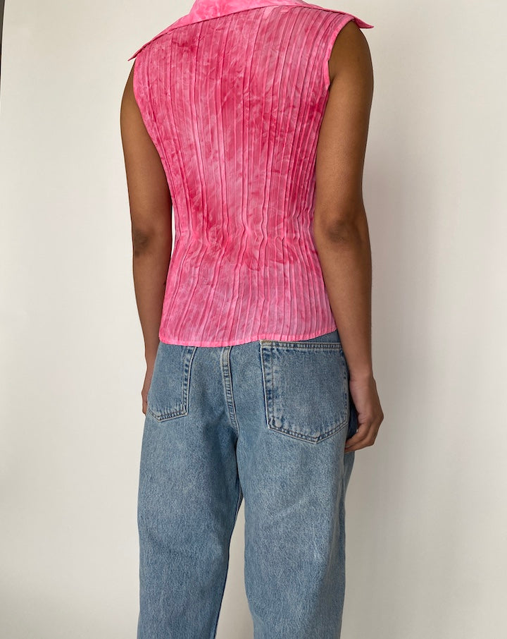 VINTAGE HOT PINK TANK TOP 2419