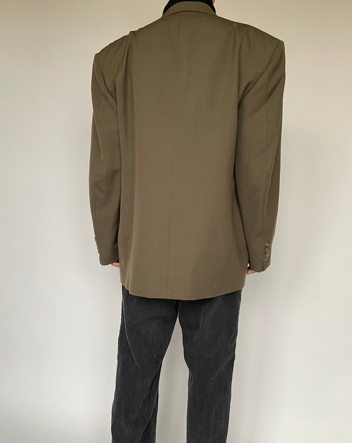 VINTAGE OVERSIZED DOUBLE BREASTED BLAZER 1635