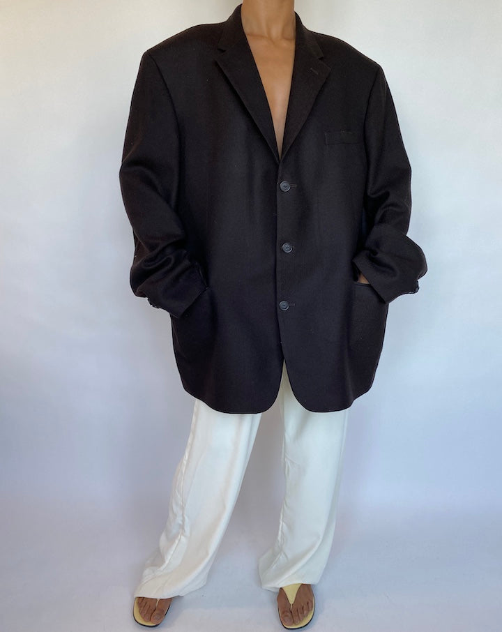 VINTAGE WOOL AND CASHMERE BLAZER 021