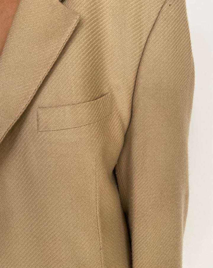 VINTAGE BEIGE WOOL BLAZER 3010