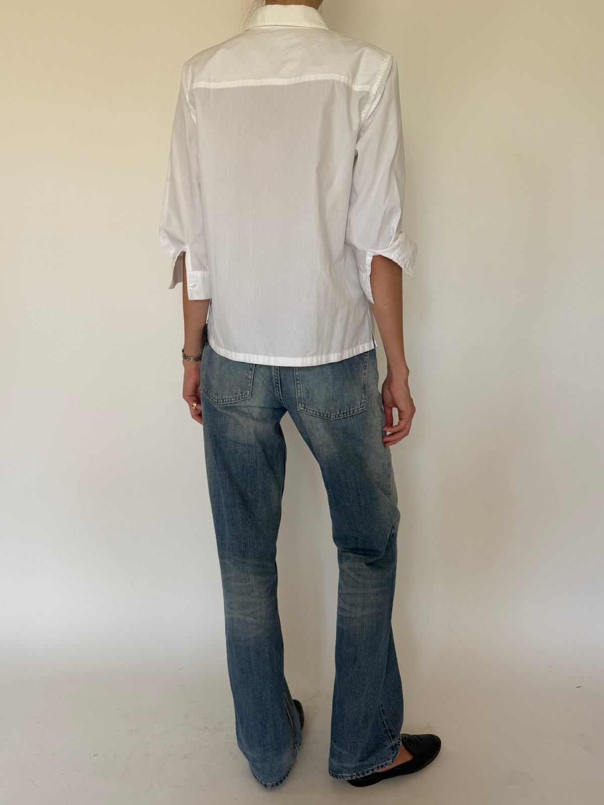 Vintage Cotton Shirt White 8134