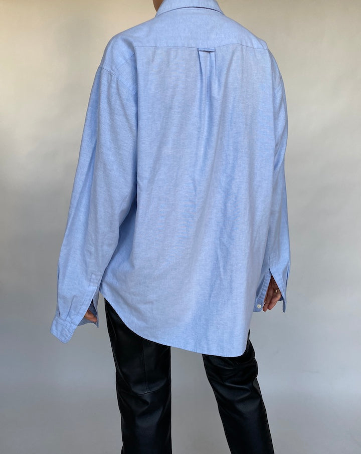 VINTAGE LIGHT BLUE RALPH LAUREN SHIRT 420