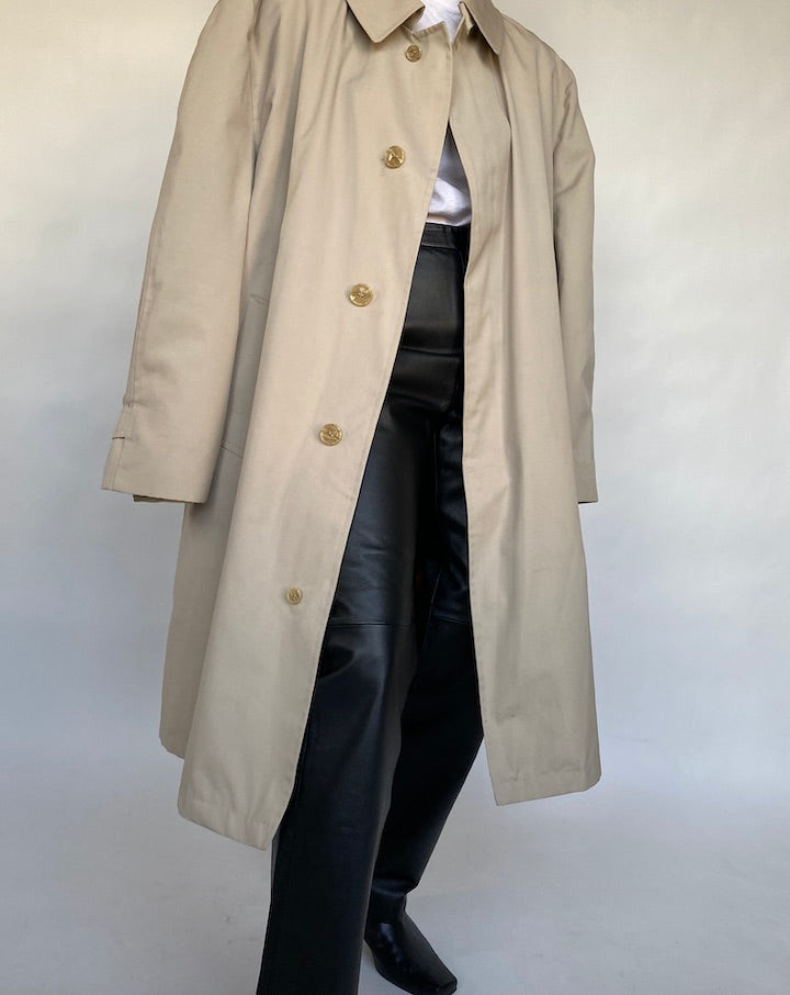 VINTAGE LIGHT BEIGE COAT 421