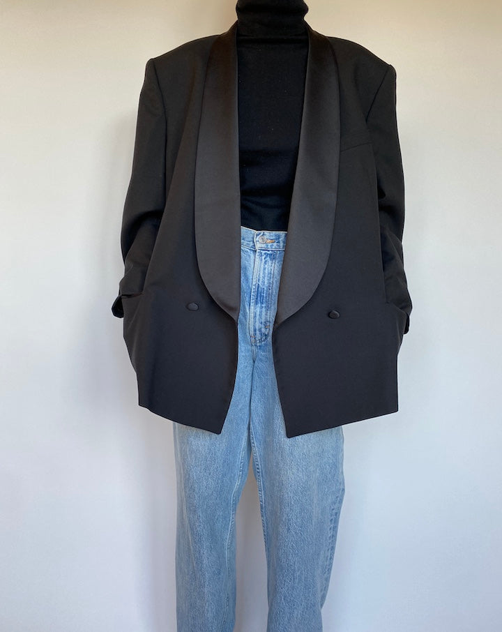 VINTAGE OVERSIZED WOOL BLAZER 1659