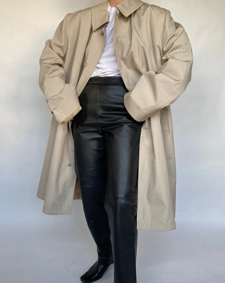 VINTAGE LIGHT BEIGE COAT 421