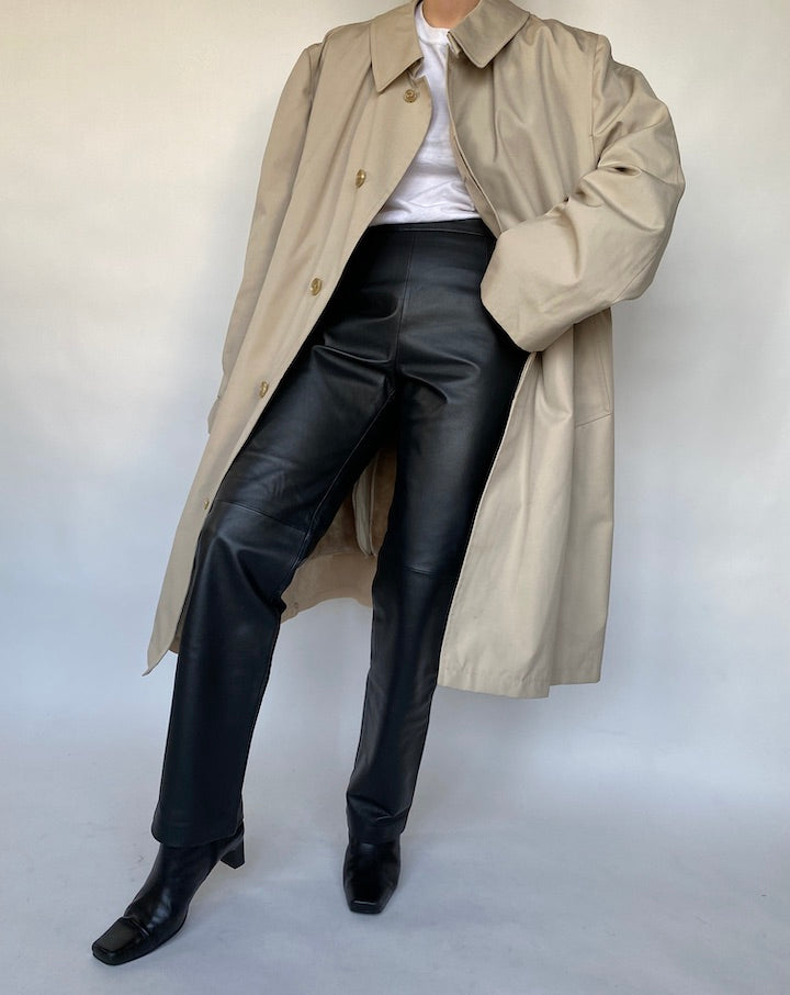 VINTAGE LIGHT BEIGE COAT 421