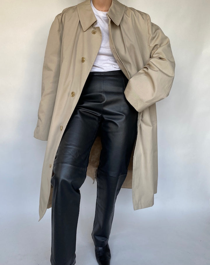 VINTAGE LIGHT BEIGE COAT 421