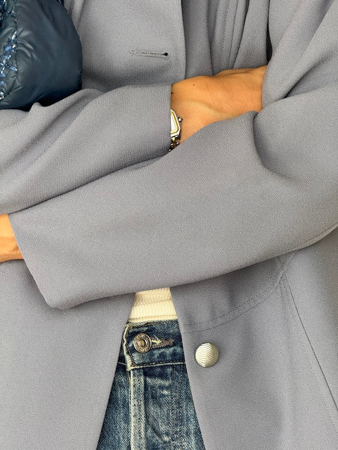 Vintage Blazer Muted Blue 6339