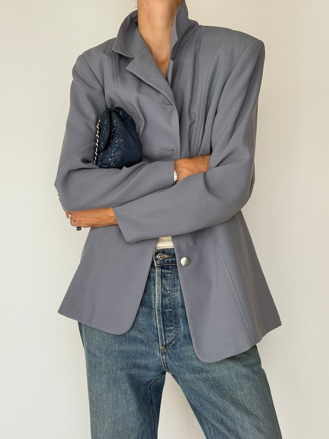 Vintage Blazer Muted Blue 6339