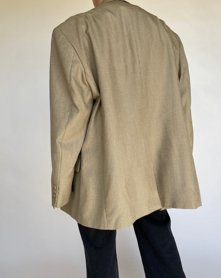 VINTAGE BEIGE OVERSIZED BLAZER 429