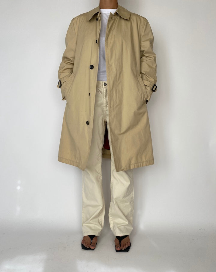 VINTAGE BEIGE COAT 2477