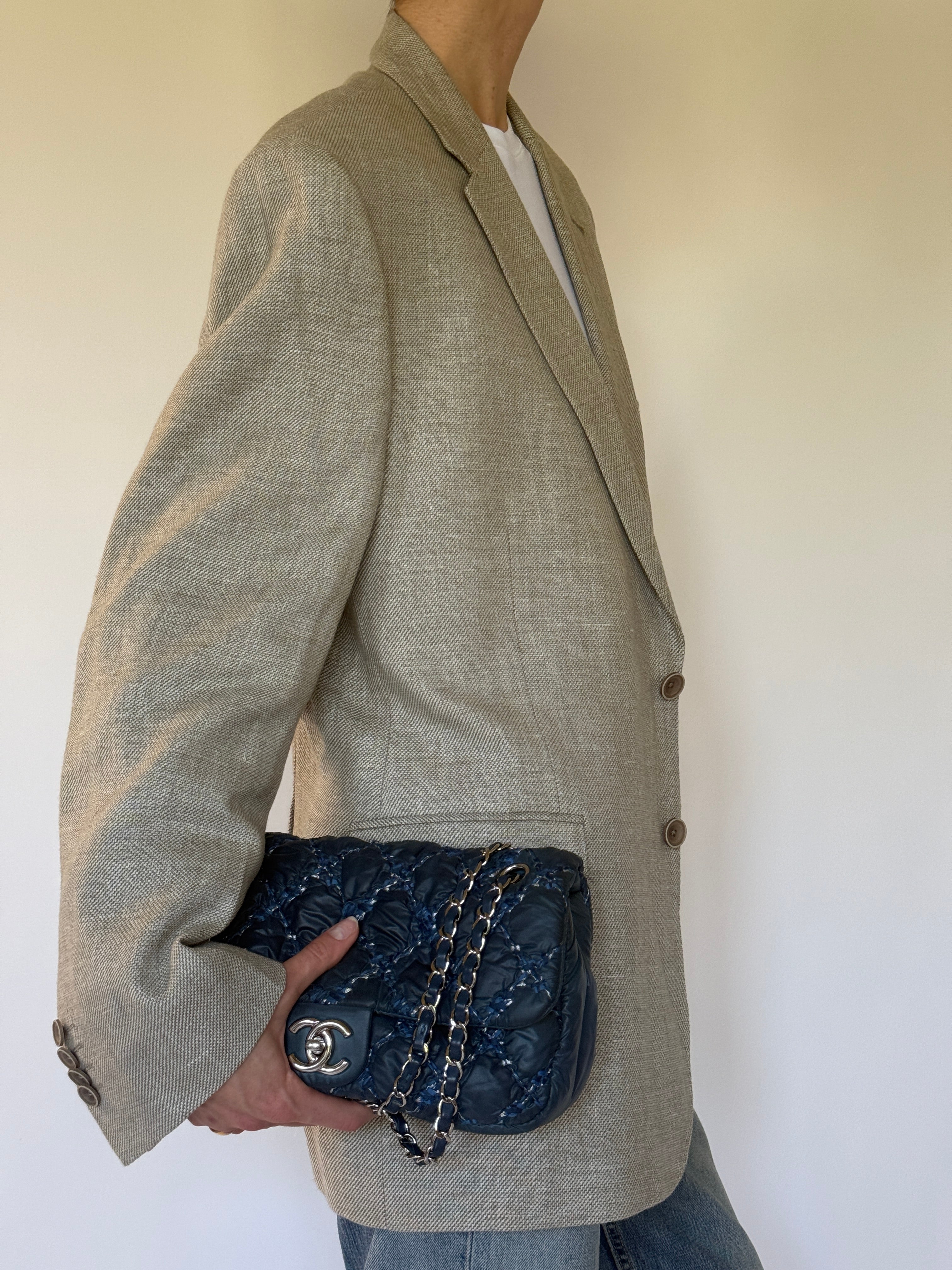 Vintage oversized blazer side view