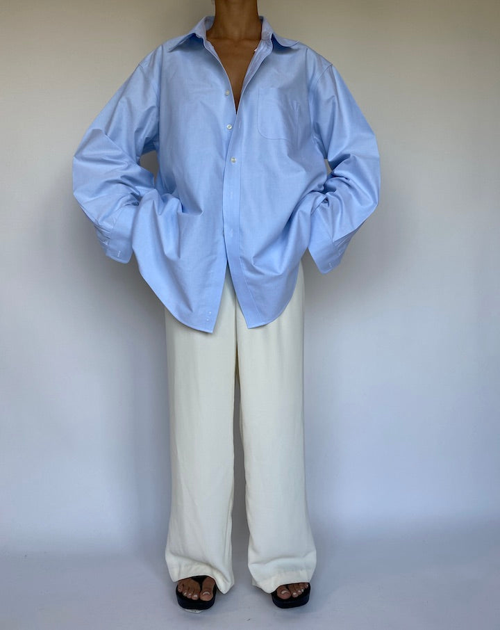 VINTAGE OVERSIZED BLUE SHIRT 1091
