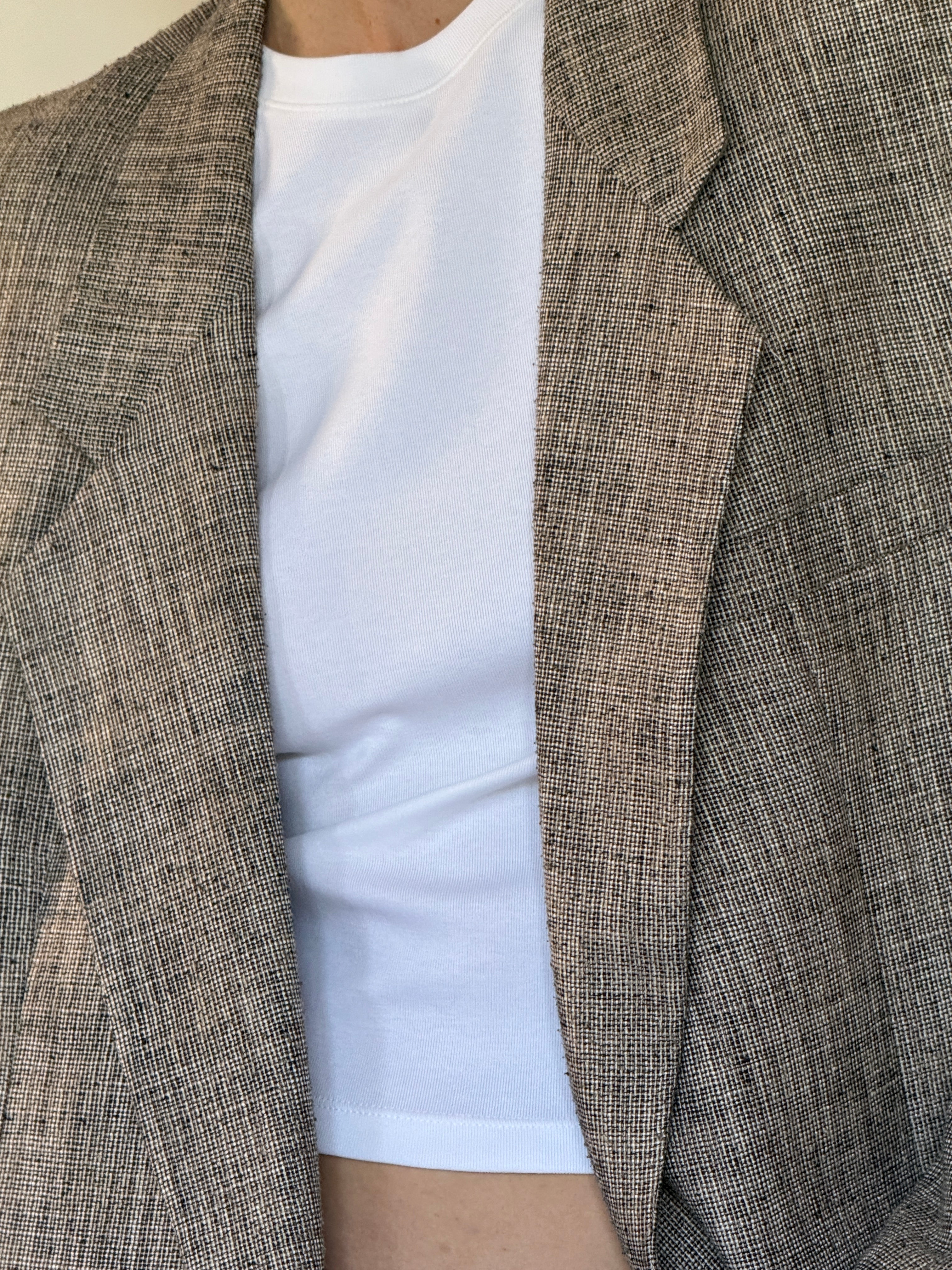 Vintage textured fabric close-up