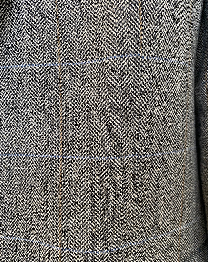 VINTAGE OVERSIZED GREY BLAZER 3939